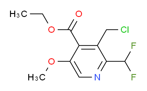 AM220825 | 1361710-19-1 | Ethyl 3-(chloromethyl)-2-(difluoromethyl)-5-methoxypyridine-4-carboxylate