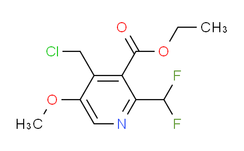 AM220827 | 1361737-87-2 | Ethyl 4-(chloromethyl)-2-(difluoromethyl)-5-methoxypyridine-3-carboxylate