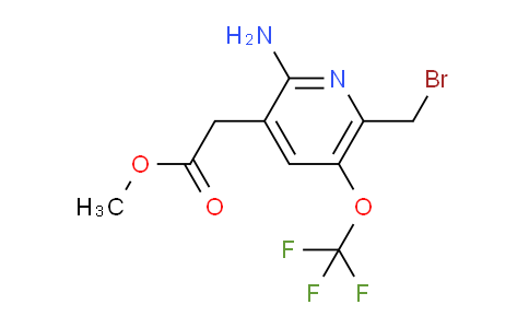 AM22084 | 1804584-49-3 | Methyl 2-amino-6-(bromomethyl)-5-(trifluoromethoxy)pyridine-3-acetate