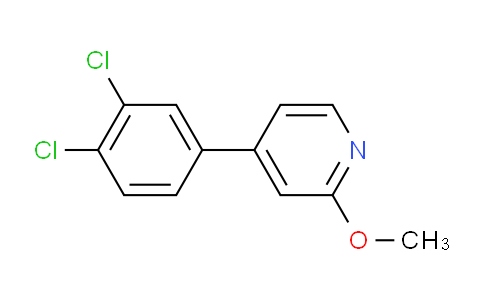 4-(3,4-Dichlorophenyl)-2-methoxypyridine
