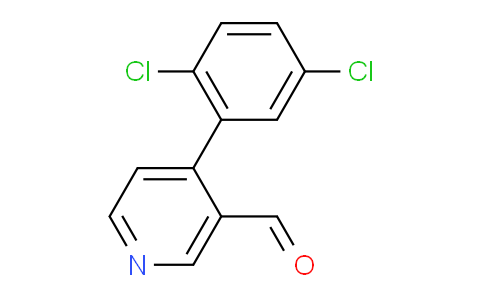 4-(2,5-Dichlorophenyl)nicotinaldehyde