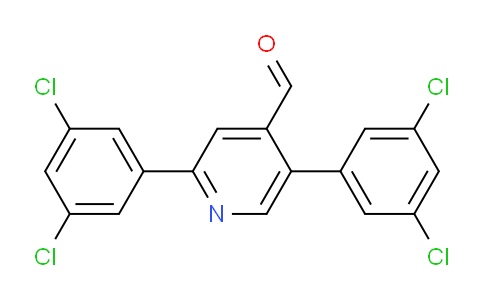 2,5-Bis(3,5-dichlorophenyl)isonicotinaldehyde