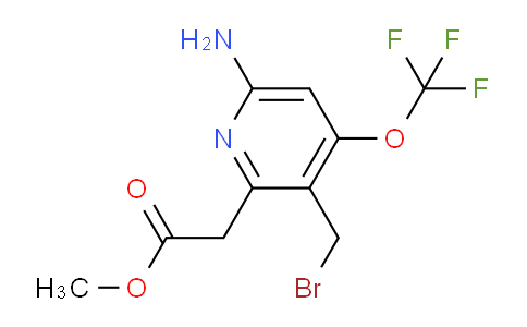 AM22087 | 1804019-42-8 | Methyl 6-amino-3-(bromomethyl)-4-(trifluoromethoxy)pyridine-2-acetate