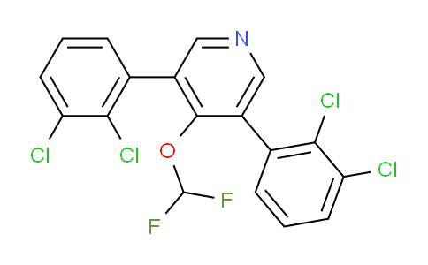 AM220890 | 1361859-28-0 | 3,5-Bis(2,3-dichlorophenyl)-4-(difluoromethoxy)pyridine