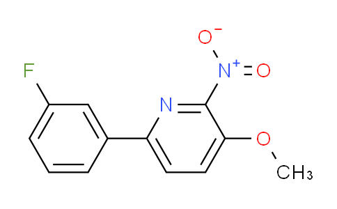 AM220967 | 1214386-90-9 | 6-(3-Fluorophenyl)-3-methoxy-2-nitropyridine