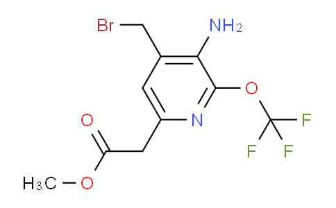 AM22097 | 1804470-28-7 | Methyl 3-amino-4-(bromomethyl)-2-(trifluoromethoxy)pyridine-6-acetate