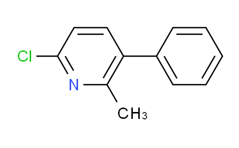 2-Chloro-6-methyl-5-phenylpyridine