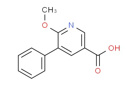 2-Methoxy-3-phenyl-5-pyridinecarboxylic acid