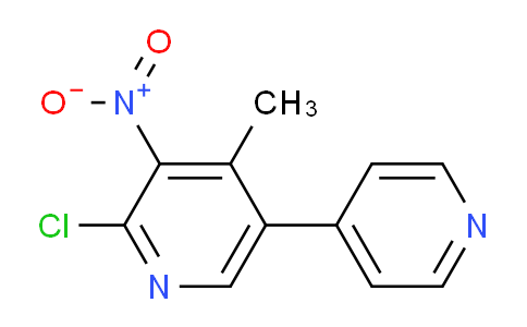 AM221004 | 1214371-42-2 | 2-Chloro-4-methyl-3-nitro-5-(pyridin-4-yl)pyridine