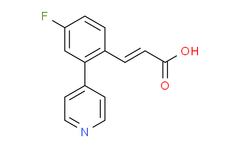 AM221027 | 1214790-25-6 | (E)-3-(4-Fluoro-2-(pyridin-4-yl)phenyl)acrylic acid