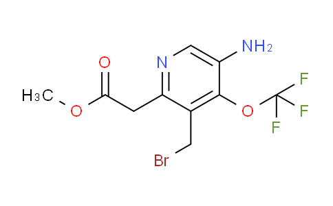AM22103 | 1803989-71-0 | Methyl 5-amino-3-(bromomethyl)-4-(trifluoromethoxy)pyridine-2-acetate
