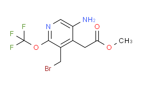 AM22104 | 1804583-83-2 | Methyl 5-amino-3-(bromomethyl)-2-(trifluoromethoxy)pyridine-4-acetate