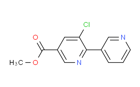 Methyl 5-chloro-6-(pyridin-3-yl)nicotinate
