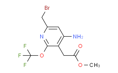 AM22107 | 1803989-76-5 | Methyl 4-amino-6-(bromomethyl)-2-(trifluoromethoxy)pyridine-3-acetate