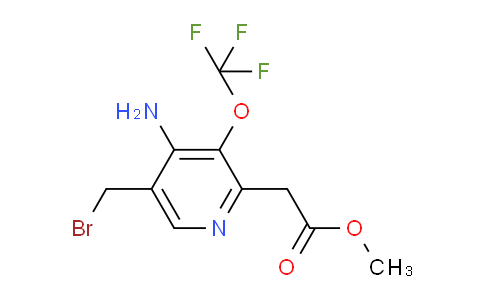 AM22110 | 1804533-88-7 | Methyl 4-amino-5-(bromomethyl)-3-(trifluoromethoxy)pyridine-2-acetate
