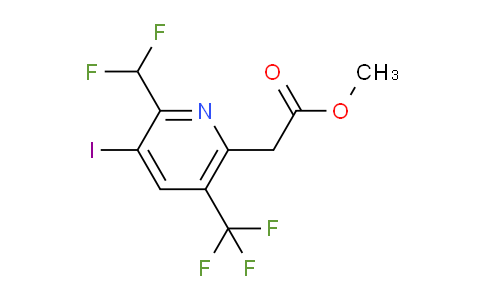 AM221132 | 1805553-75-6 | Methyl 2-(difluoromethyl)-3-iodo-5-(trifluoromethyl)pyridine-6-acetate