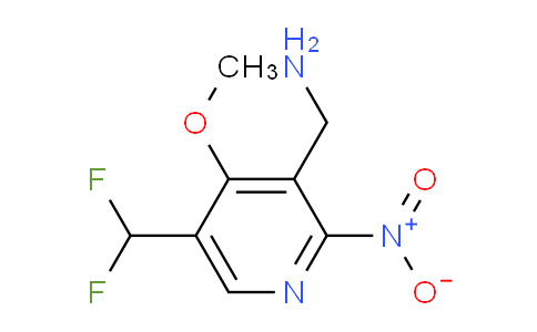 AM221133 | 1807163-89-8 | 3-(Aminomethyl)-5-(difluoromethyl)-4-methoxy-2-nitropyridine
