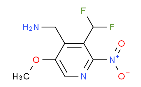 AM221134 | 1806958-10-0 | 4-(Aminomethyl)-3-(difluoromethyl)-5-methoxy-2-nitropyridine