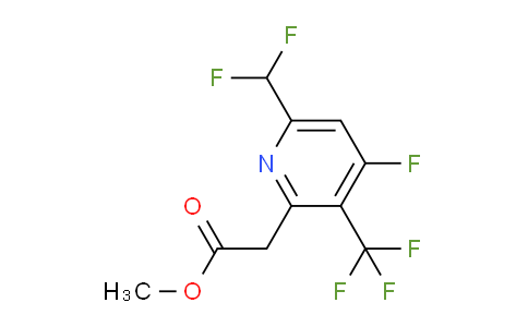 AM221136 | 1807160-11-7 | Methyl 6-(difluoromethyl)-4-fluoro-3-(trifluoromethyl)pyridine-2-acetate
