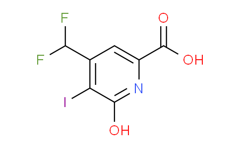 AM221139 | 1805453-59-1 | 4-(Difluoromethyl)-2-hydroxy-3-iodopyridine-6-carboxylic acid