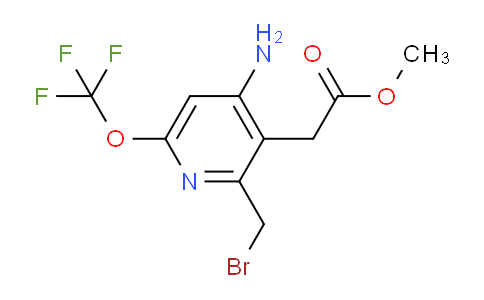 AM22114 | 1806231-99-1 | Methyl 4-amino-2-(bromomethyl)-6-(trifluoromethoxy)pyridine-3-acetate