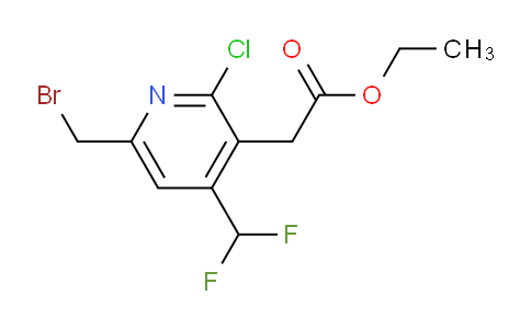 AM221146 | 1804857-00-8 | Ethyl 6-(bromomethyl)-2-chloro-4-(difluoromethyl)pyridine-3-acetate