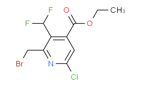 AM221147 | 1804486-71-2 | Ethyl 2-(bromomethyl)-6-chloro-3-(difluoromethyl)pyridine-4-carboxylate
