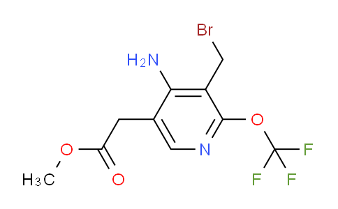 AM22115 | 1804583-88-7 | Methyl 4-amino-3-(bromomethyl)-2-(trifluoromethoxy)pyridine-5-acetate