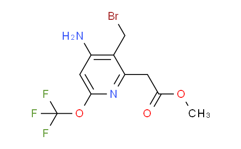 AM22117 | 1806103-97-8 | Methyl 4-amino-3-(bromomethyl)-6-(trifluoromethoxy)pyridine-2-acetate
