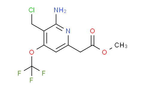 AM22118 | 1803988-88-6 | Methyl 2-amino-3-(chloromethyl)-4-(trifluoromethoxy)pyridine-6-acetate