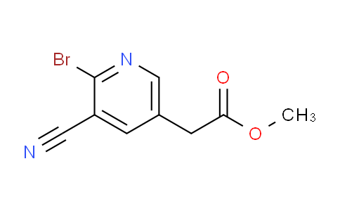 Methyl 2-bromo-3-cyanopyridine-5-acetate