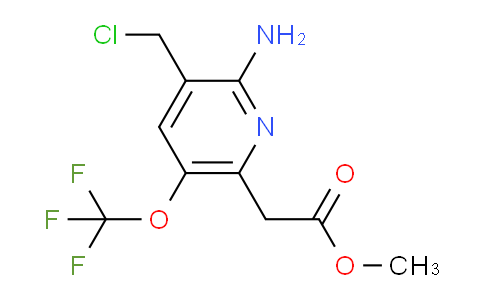 AM22120 | 1804539-81-8 | Methyl 2-amino-3-(chloromethyl)-5-(trifluoromethoxy)pyridine-6-acetate