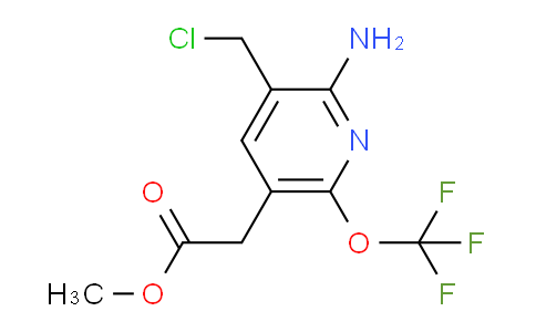 AM22121 | 1804537-86-7 | Methyl 2-amino-3-(chloromethyl)-6-(trifluoromethoxy)pyridine-5-acetate