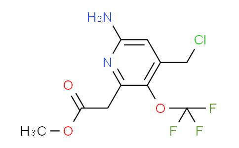 AM22124 | 1806217-10-6 | Methyl 6-amino-4-(chloromethyl)-3-(trifluoromethoxy)pyridine-2-acetate