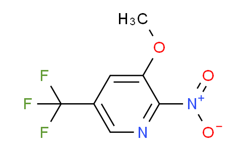 3-Methoxy-2-nitro-5-(trifluoromethyl)pyridine