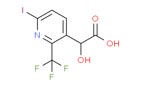 2-(6-Iodo-2-(trifluoromethyl)pyridin-3-yl)-2-hydroxyacetic acid