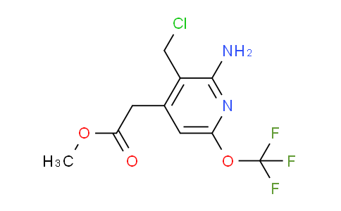 AM22129 | 1806236-38-3 | Methyl 2-amino-3-(chloromethyl)-6-(trifluoromethoxy)pyridine-4-acetate
