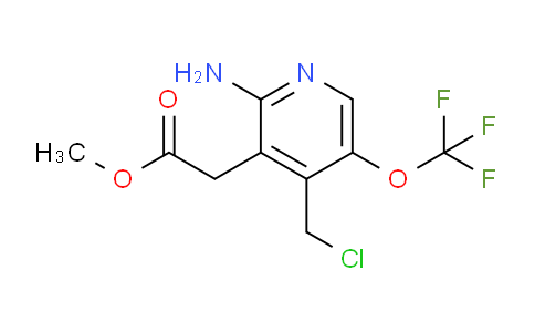 AM22132 | 1804537-93-6 | Methyl 2-amino-4-(chloromethyl)-5-(trifluoromethoxy)pyridine-3-acetate