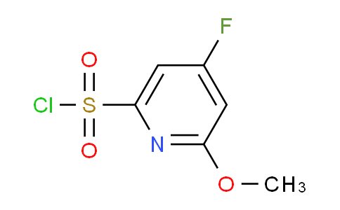 AM221333 | 1393550-26-9 | 4-Fluoro-2-methoxypyridine-6-sulfonyl chloride