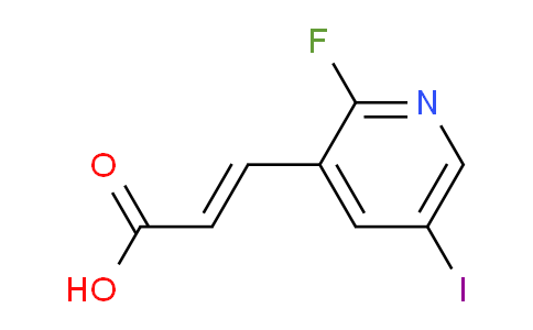 AM221357 | 1807419-19-7 | 2-Fluoro-5-iodopyridine-3-acrylic acid