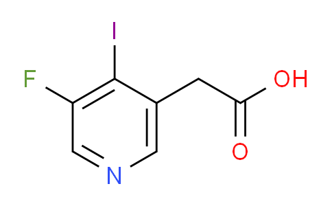 3-Fluoro-4-iodopyridine-5-acetic acid