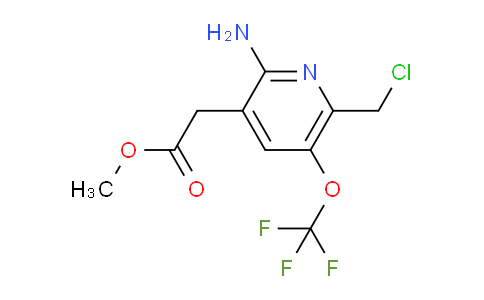AM22139 | 1805992-09-9 | Methyl 2-amino-6-(chloromethyl)-5-(trifluoromethoxy)pyridine-3-acetate