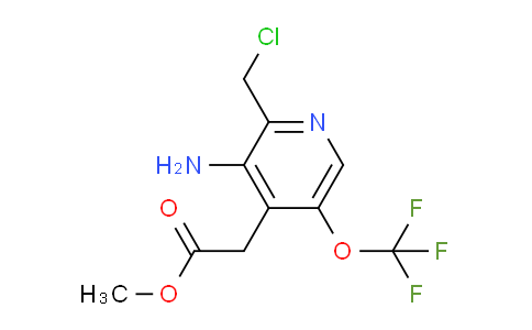 AM22142 | 1806217-41-3 | Methyl 3-amino-2-(chloromethyl)-5-(trifluoromethoxy)pyridine-4-acetate