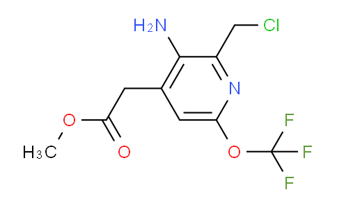 AM22144 | 1804019-75-7 | Methyl 3-amino-2-(chloromethyl)-6-(trifluoromethoxy)pyridine-4-acetate