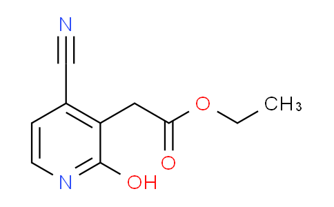 Ethyl 4-cyano-2-hydroxypyridine-3-acetate