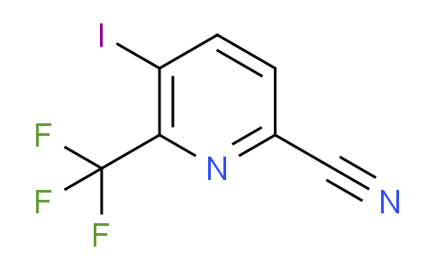5-Iodo-6-(trifluoromethyl)picolinonitrile