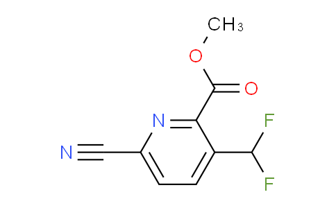 AM221468 | 1805052-72-5 | Methyl 6-cyano-3-(difluoromethyl)picolinate