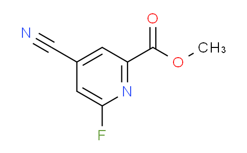 Methyl 4-cyano-6-fluoropicolinate