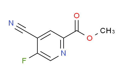 Methyl 4-cyano-5-fluoropicolinate