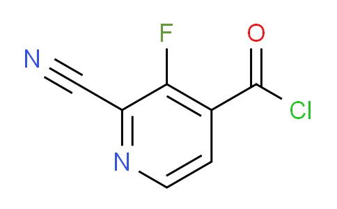 2-Cyano-3-fluoroisonicotinoyl chloride